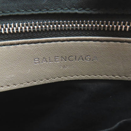 Balenciaga Classic Metallic Edge City S Handbag Gray