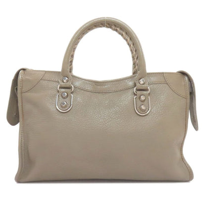 Balenciaga Classic Metallic Edge City S Handbag Gray