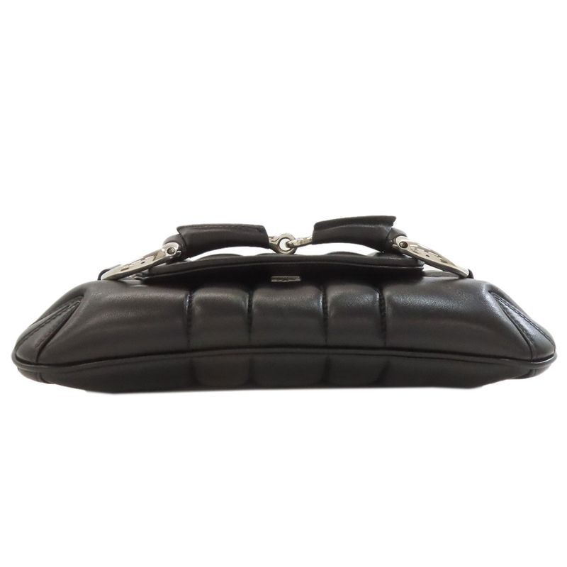 Gucci Horsebit Small Handbag Black