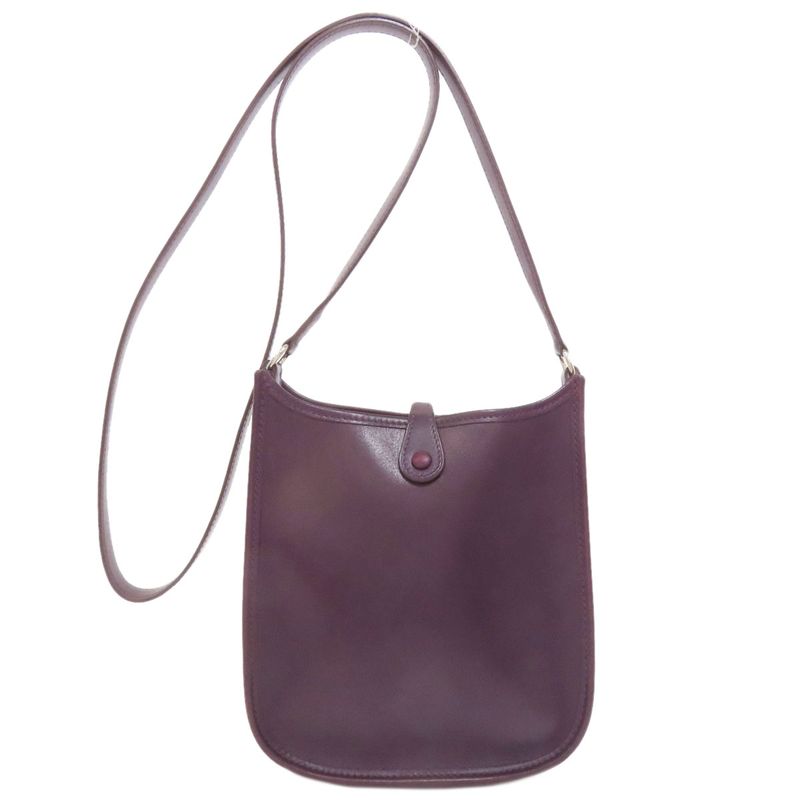 Hermes Evelyne TPM Silver Shoulder Bag