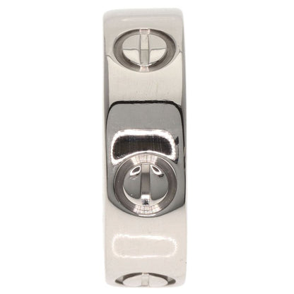 Cartier Love Ring 49 18K White Gold Silver