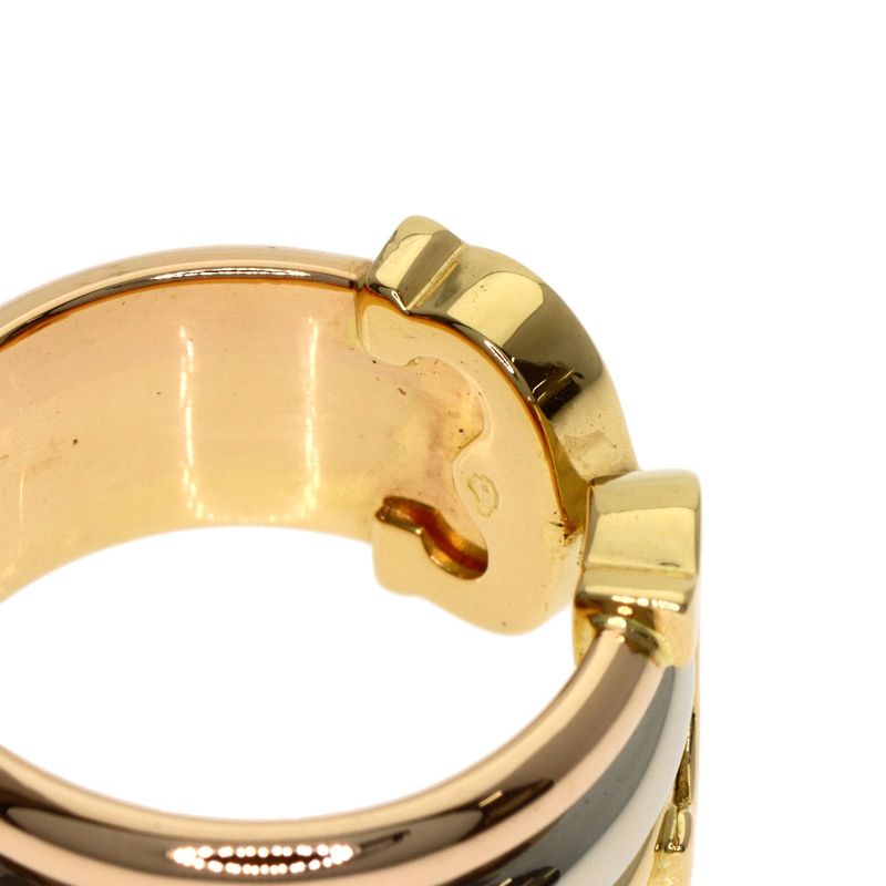 Cartier LM 48 Ring 18K Yellow Gold 18K Pink White