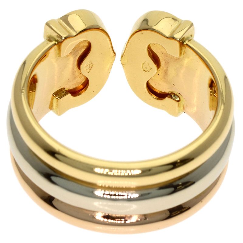 Cartier LM 48 Ring 18K Yellow Gold 18K Pink White