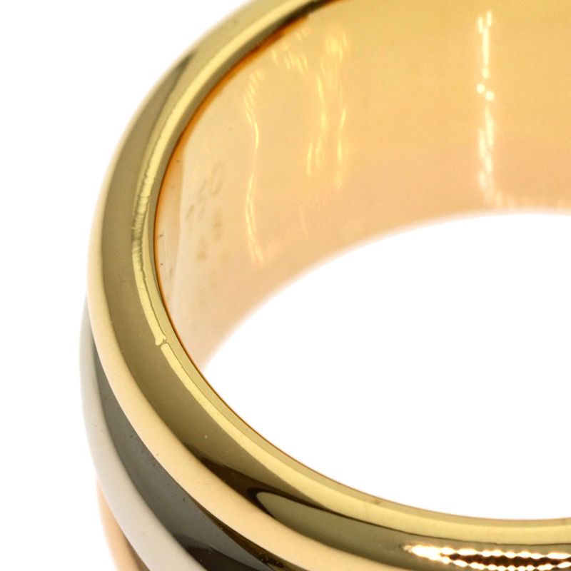 Cartier LM 48 Ring 18K Yellow Gold 18K Pink White