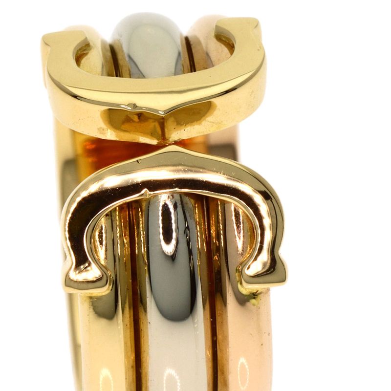 Cartier LM 48 Ring 18K Yellow Gold 18K Pink White
