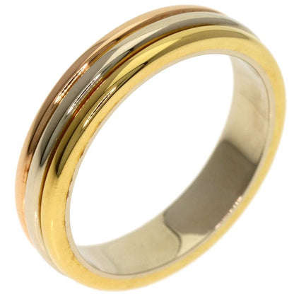 Cartier Three Color 48 Ring 18K Yellow Gold 18K Pink White