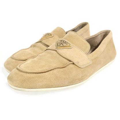 Prada Suede Loafers Beige