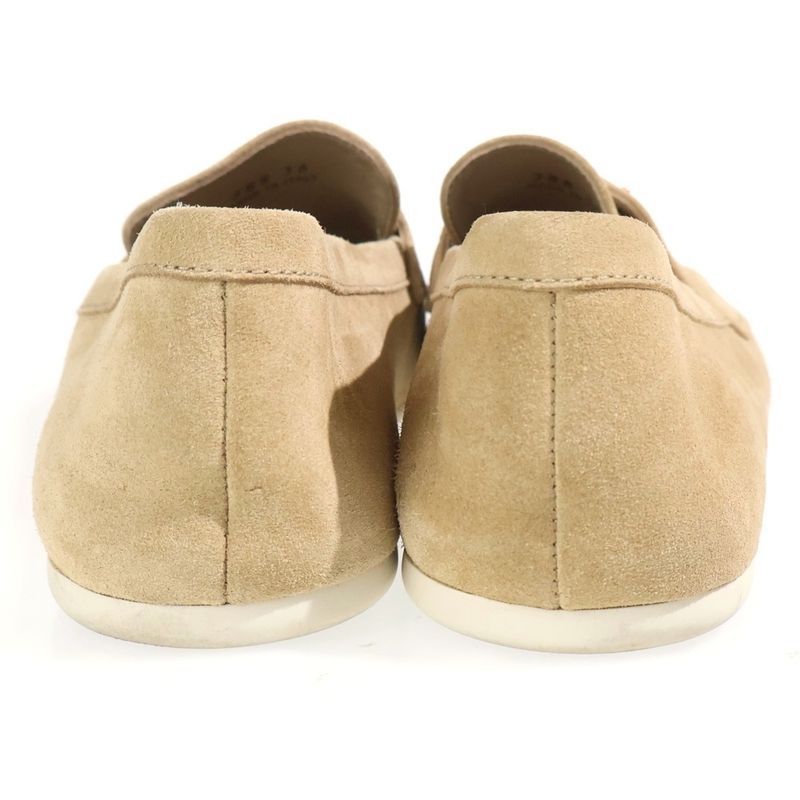 Prada Suede Loafers Beige