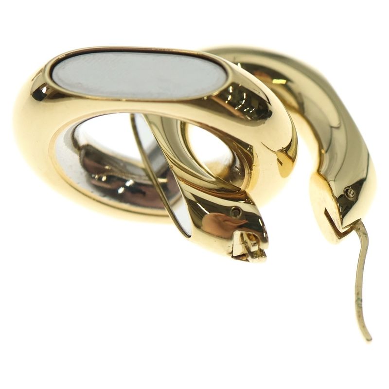 Saint Laurent Yves Cassandra Duo Link Earrings