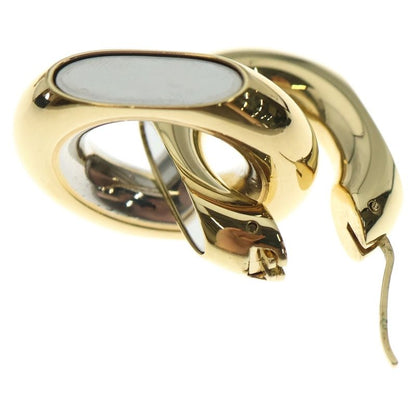 Saint Laurent Yves Cassandra Duo Link Earrings