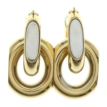 Saint Laurent Yves Cassandra Duo Link Earrings
