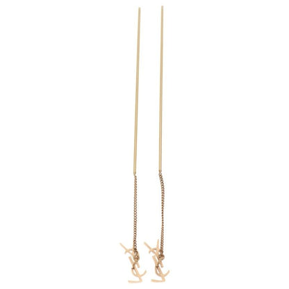 Saint Laurent Yves Cassandra Calf Earrings
