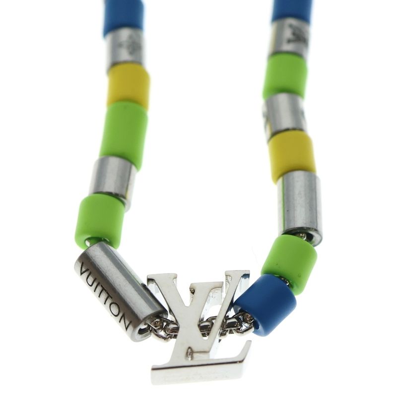 Louis Vuitton Collier LV Sunrise Charm Beaded Necklace Multi