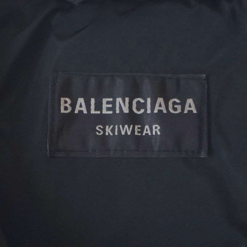 Balenciaga Ski Cropped Shrunk Puffer Jacket Down