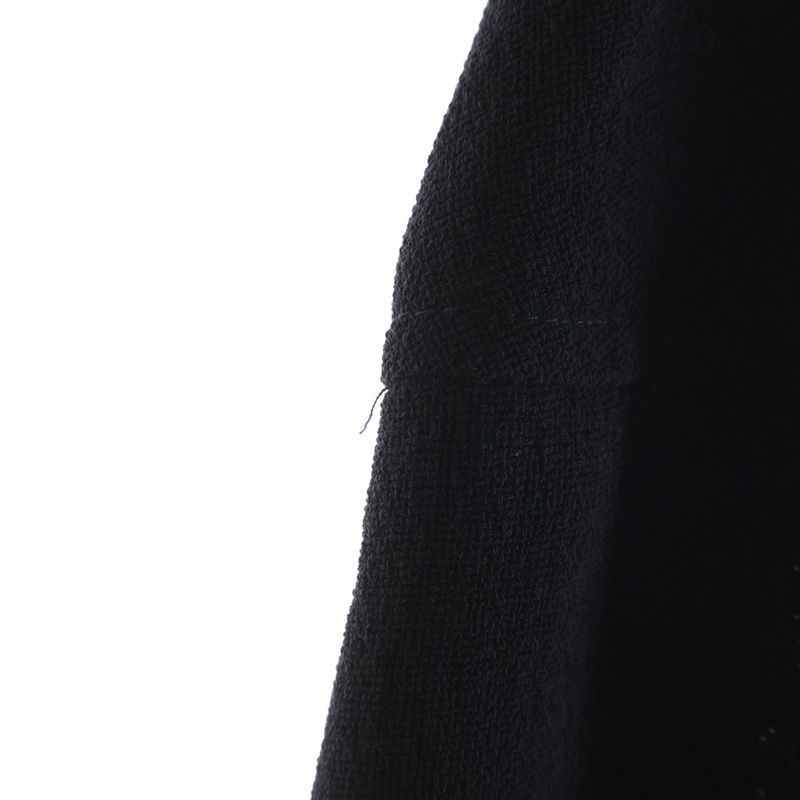 Chanel Zip Skirt Navy Wool