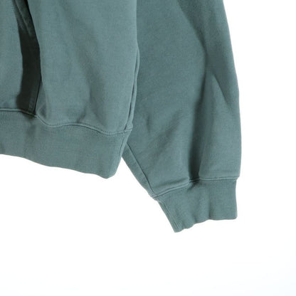 Balenciaga Mirror Logo Print Pullover Sweatshirt Hoodie Gray Sweater