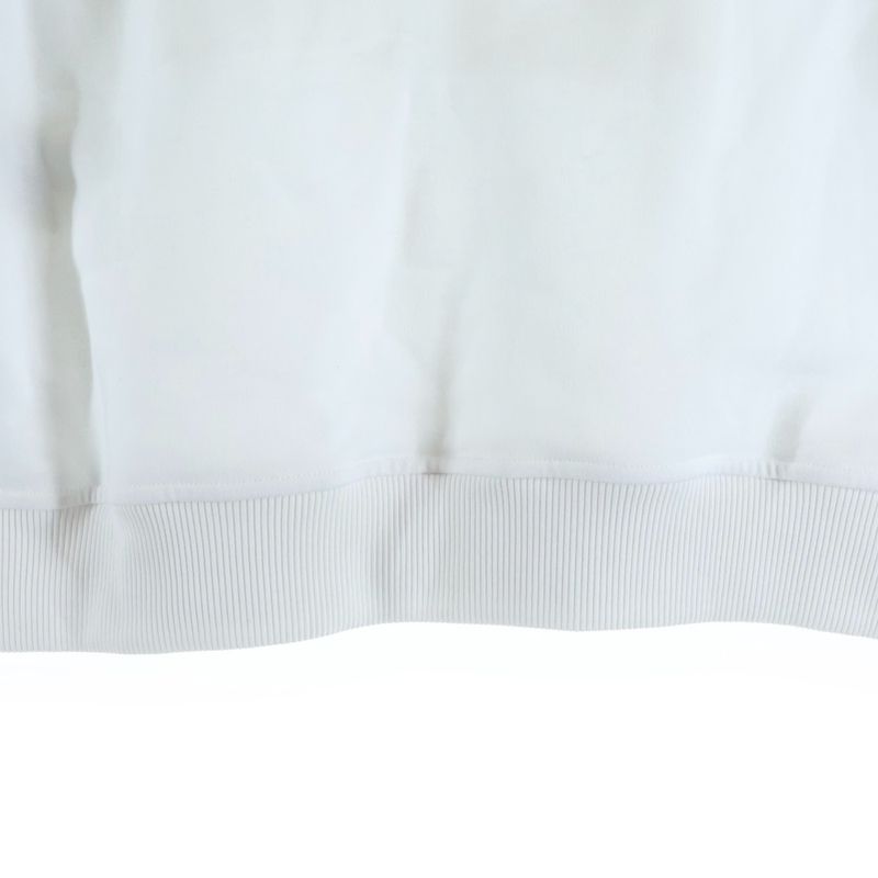 Fendi FF Logo Crew Neck Sweatshirt White