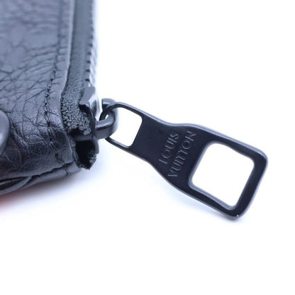 Louis Vuitton Taurillon Monogram Leather Coin Case with Chi-n Black