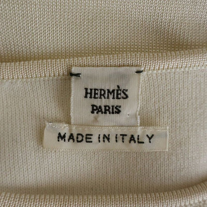 Hermes Sleeveless Dress Ivory Navy Ivory-