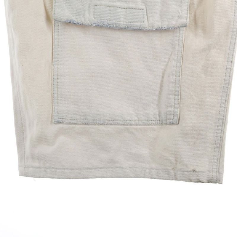Balenciaga Oversized Cargo Pant Shorts Contrast Pants