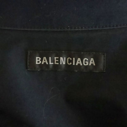 Balenciaga Back Tee Print Short Sleeve Shirt Black