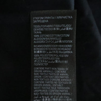 Balenciaga Back Tee Print Short Sleeve Shirt Black