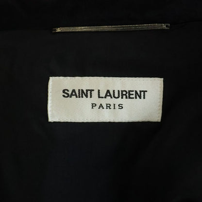 Saint Laurent Paris Satintive Jacket Black