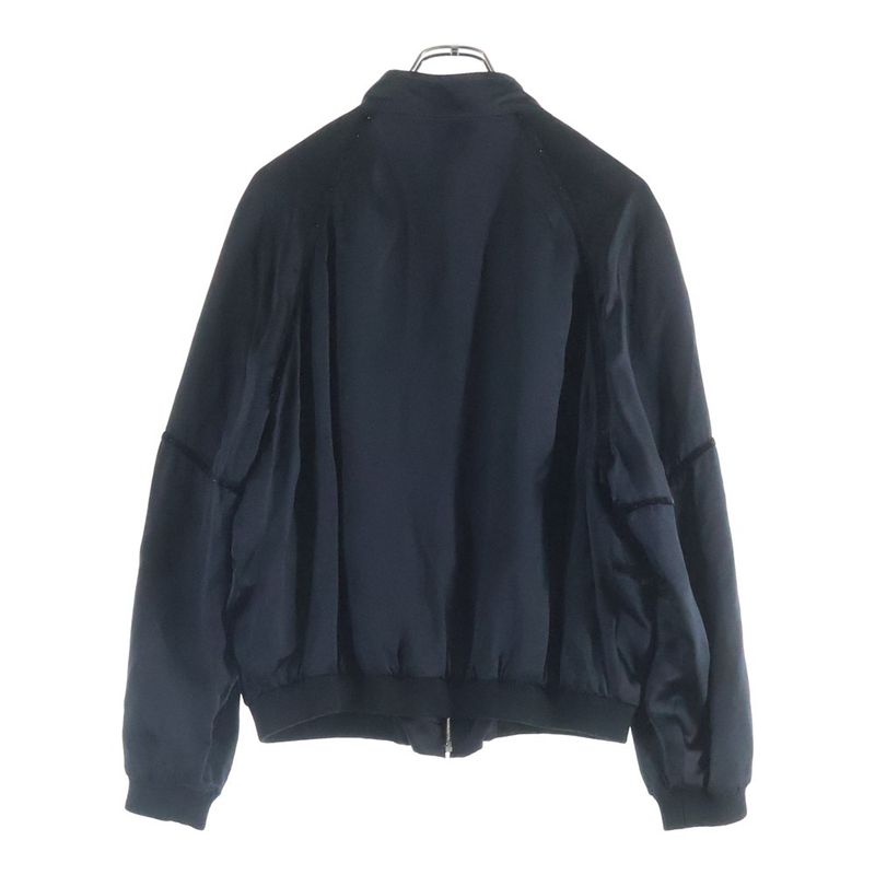 Saint Laurent Paris Satintive Jacket Black