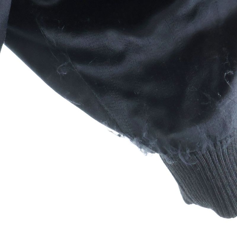 Saint Laurent Paris Satintive Jacket Black