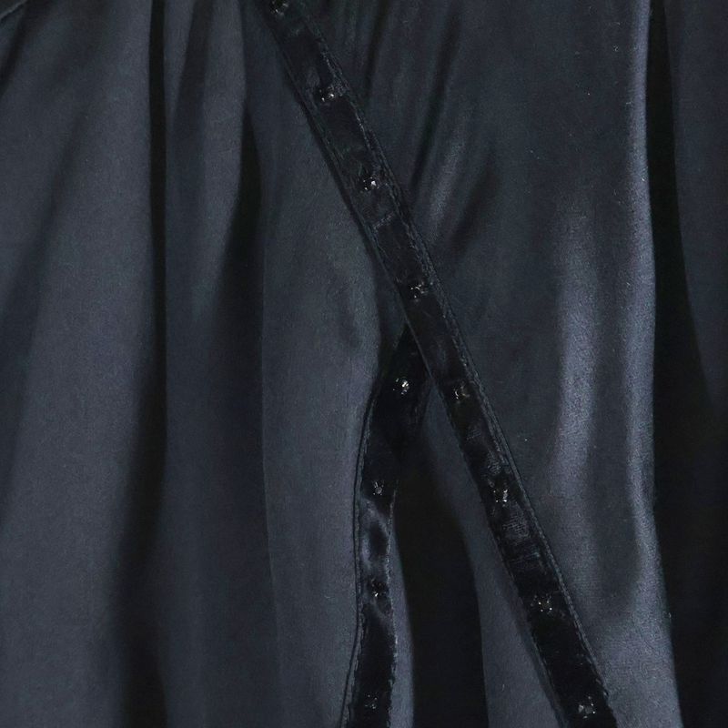 Saint Laurent Paris Satintive Jacket Black