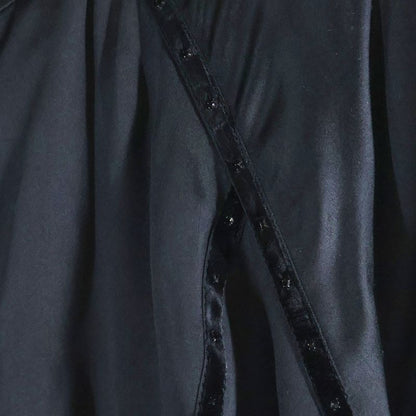 Saint Laurent Paris Satintive Jacket Black