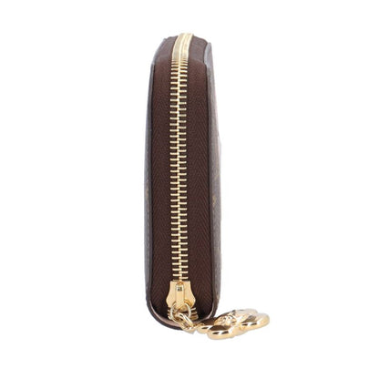 Louis Vuitton Vivienne Winter Travel Zippy Wallet Monogram Brown Multicolor