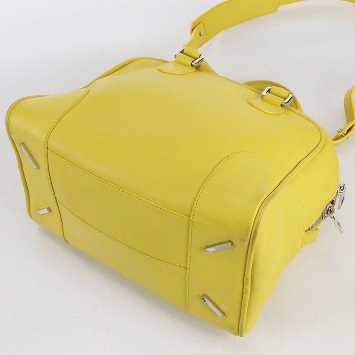 Loewe Amazona 75 2-Way Anagram Handbag Yellow