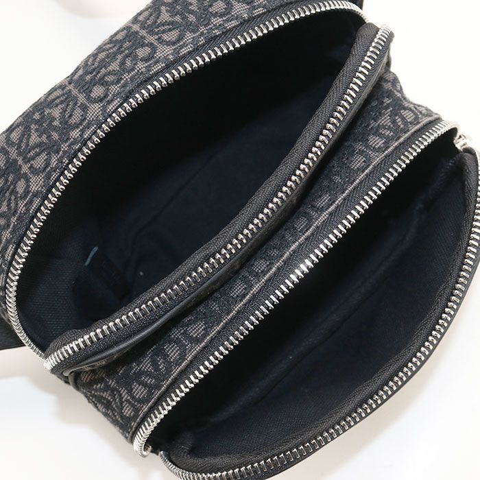 Loewe Camera Bag Anagram Crossbody Jacquard Black