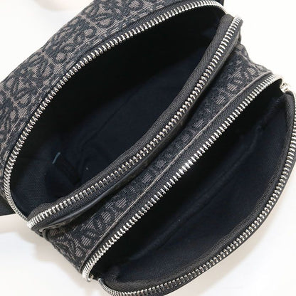 Loewe Camera Bag Anagram Crossbody Jacquard Black