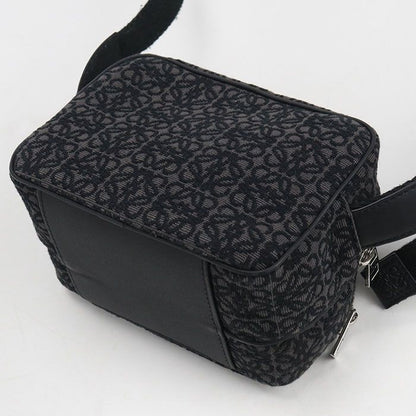 Loewe Camera Bag Anagram Crossbody Jacquard Black