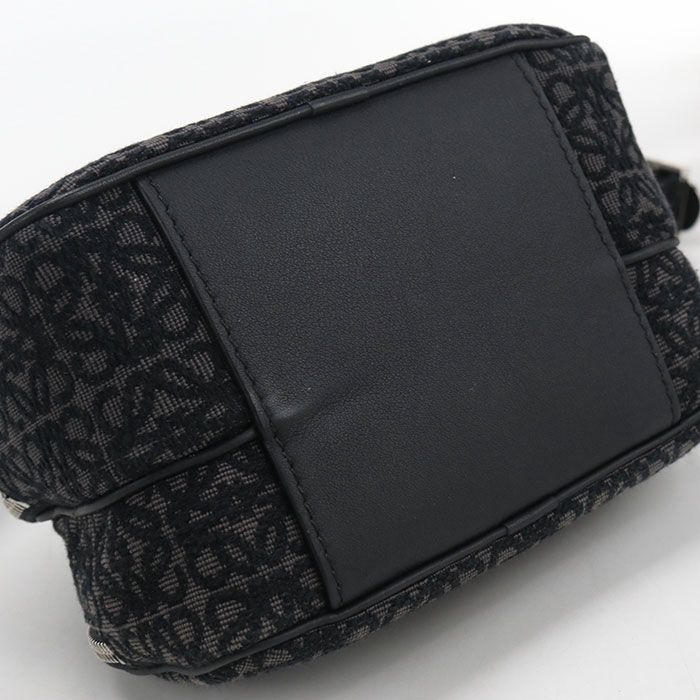 Loewe Camera Bag Anagram Crossbody Jacquard Black