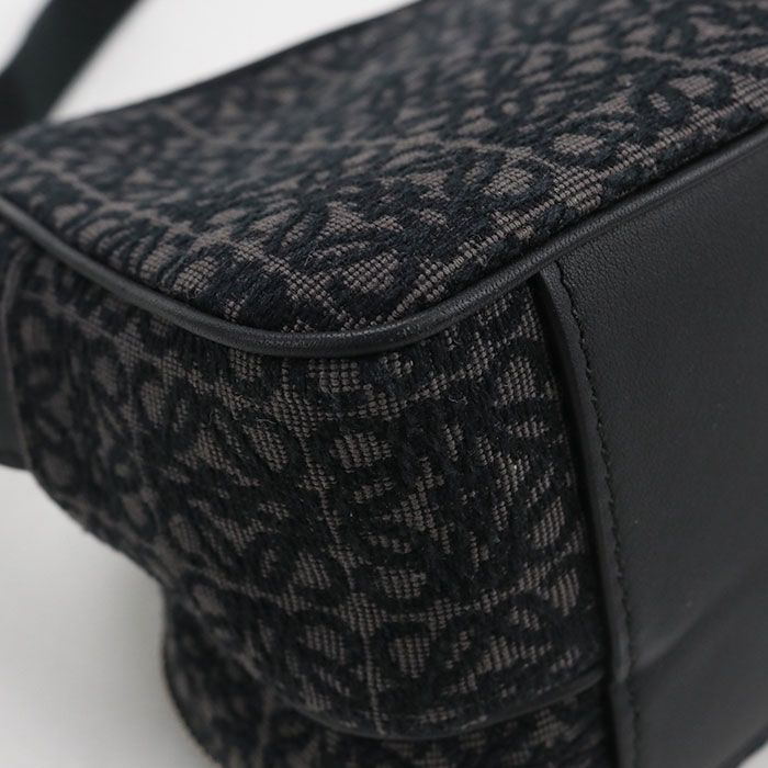 Loewe Camera Bag Anagram Crossbody Jacquard Black
