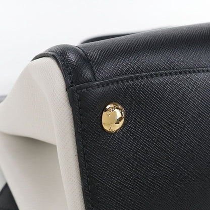 Prada 2-Way Galleria Tote Leather Black