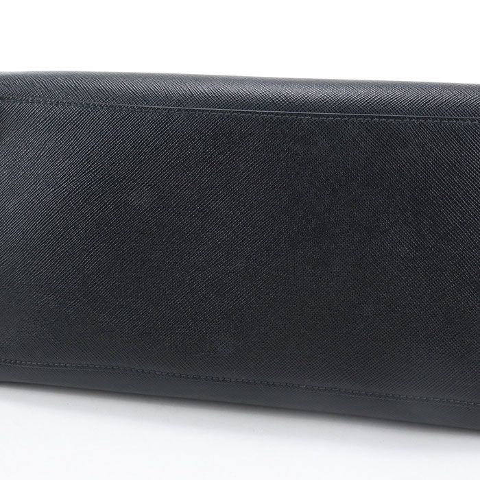 Prada 2-Way Galleria Tote Leather Black