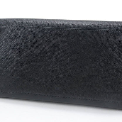 Prada 2-Way Galleria Tote Leather Black