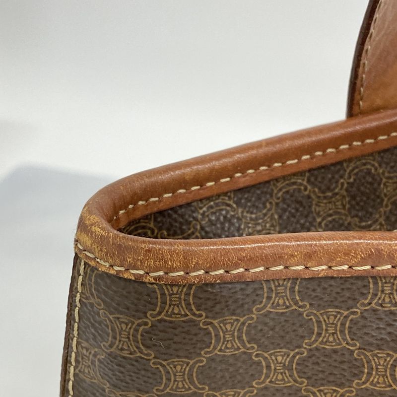 Celine Tote Macadam Brown Gold