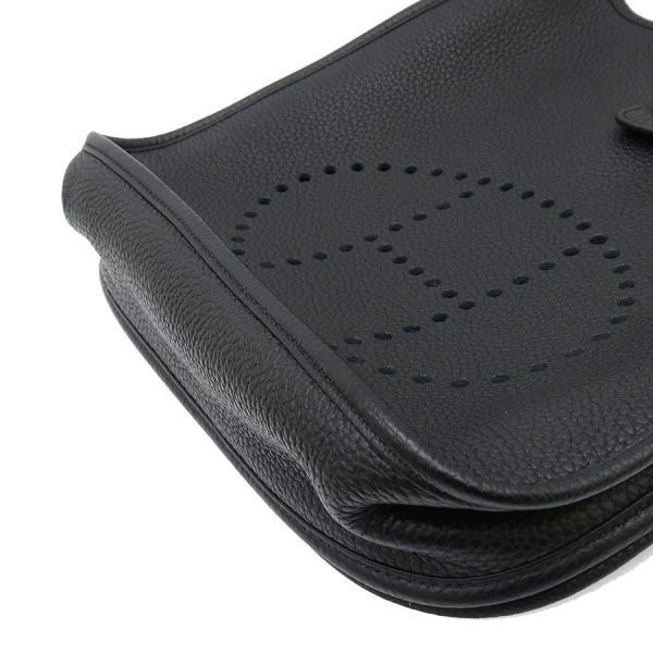 Hermes Evelyne Handbag Black