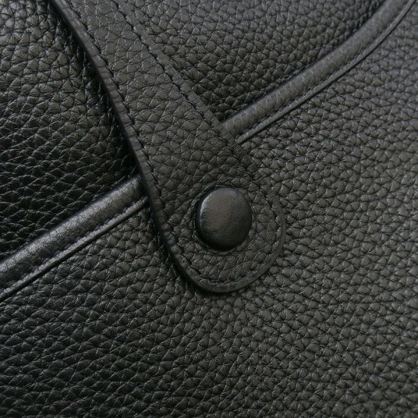 Hermes Evelyne Handbag Black