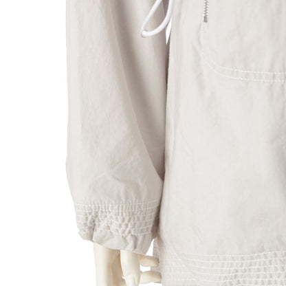 Chanel Sports Cotton Long Jacket Hoodie Gray 36
