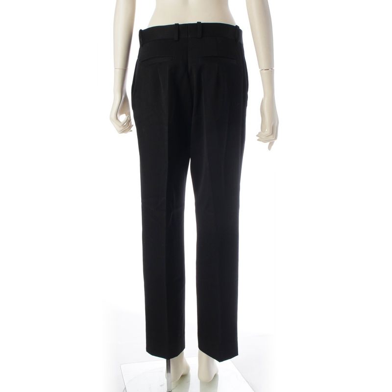 Celine Phoebe Philo Era Wool Cashmere Trousers Pants Black 38