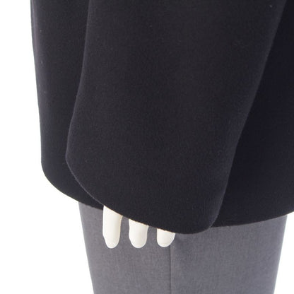 Celine Cashmere Double Breasted Car Navigation Piece Coat Black