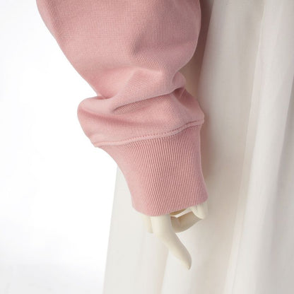 Loewe Cotton Anagram Logo Cropped Sweatshirt Pink