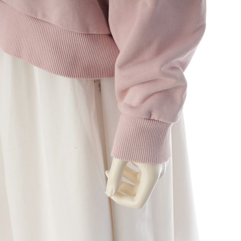 Celine Cotton Logo Sweatshirt Pink XS