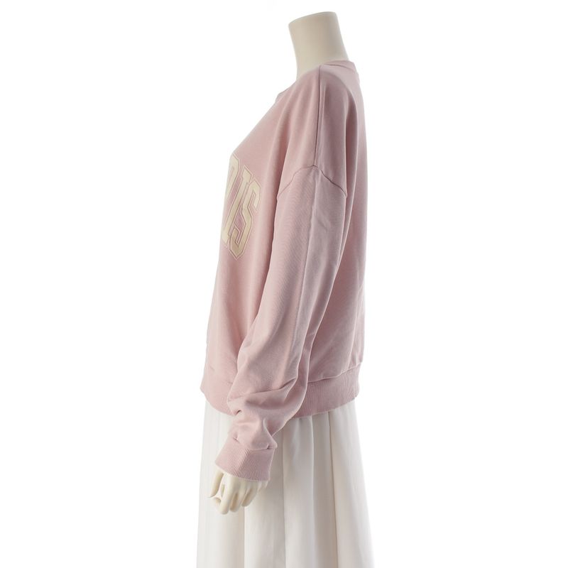 Celine Cotton Logo Sweatshirt Pink XS